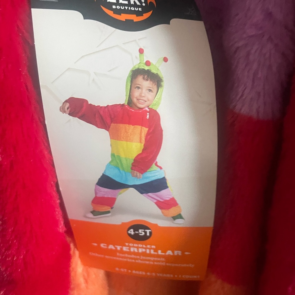Caterpillar Rainbow Costume for Kids